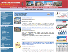 Tablet Screenshot of comune.torresantasusanna.br.it